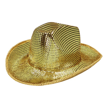 Feestbazaar Hoed Groovy Goud Volwassenen