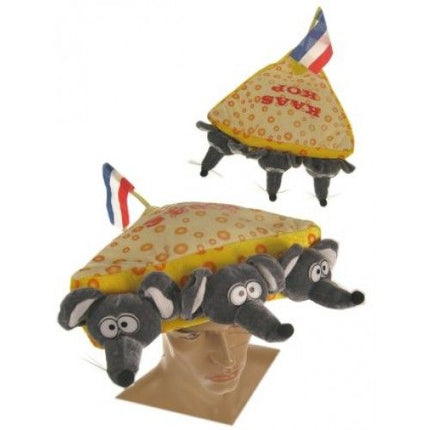 Feestbazaar Hoed Kaaspkop