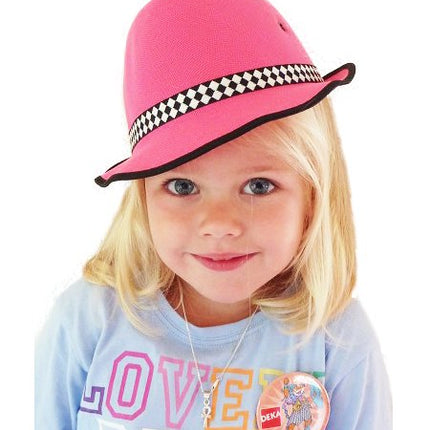 Feestbazaar Hoed kind roze