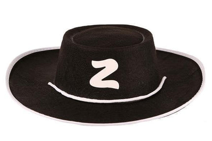 Feestbazaar Hoed kind Zorro vilt