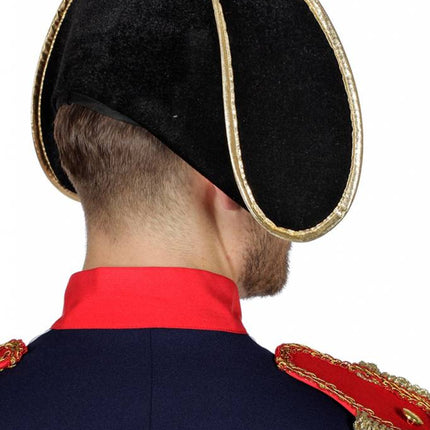 Feestbazaar Hoed Napoleon met rozet