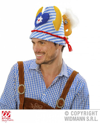 Feestbazaar Hoed Oktoberfest Beierse print