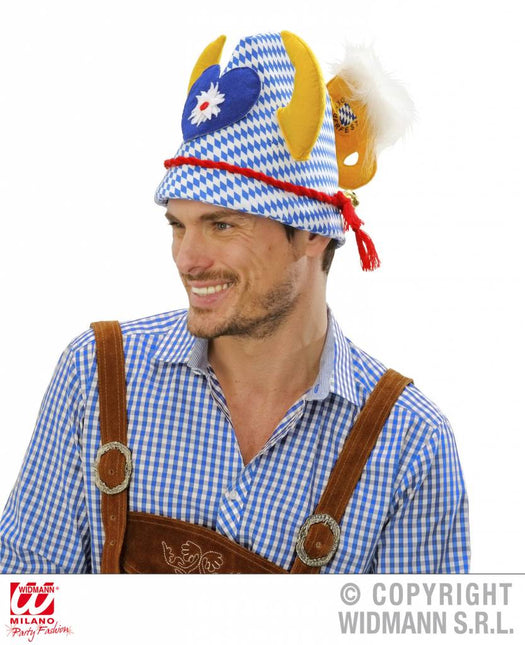 Feestbazaar Hoed Oktoberfest Beierse print