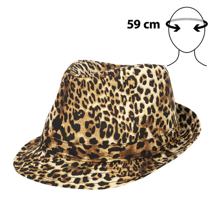 Feestbazaar Hoed Panter Wild Look