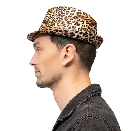 Feestbazaar Hoed Panter Wild Look