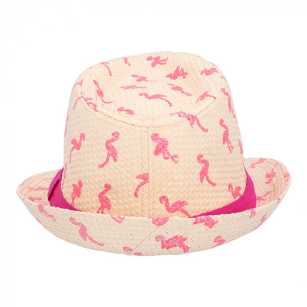 Feestbazaar Hoed Sparkling Flamingo