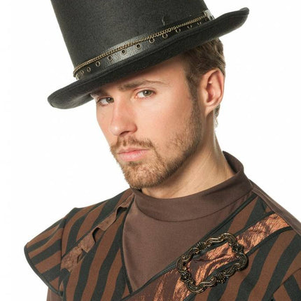Feestbazaar Hoed steampunk tandwielen