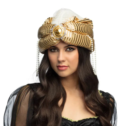 Feestbazaar Hoed Sultan Prince Bandar Goud
