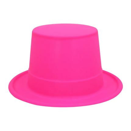 Feestbazaar Hoed Topper neonroze