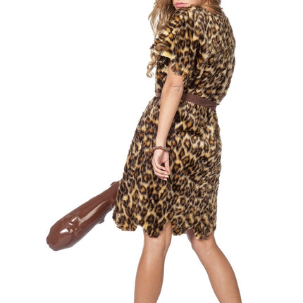 Feestbazaar Holbewoonster verkleedkleding vrouw