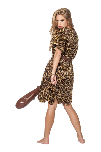 Feestbazaar Holbewoonster verkleedkleding vrouw