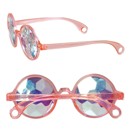 Feestbazaar Holografische Partybril Delusion Roze