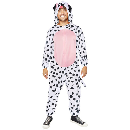 Feestbazaar Honden Onesie Dalmatiër Volwassenen