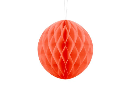 Feestbazaar Honeycomb Bal oranje - 20cm