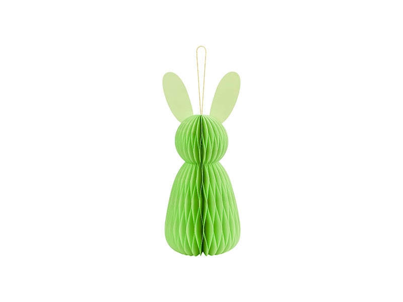 Feestbazaar Honeycomb Groene Paashaas