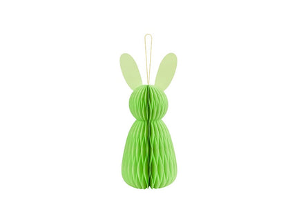 Feestbazaar Honeycomb Groene Paashaas