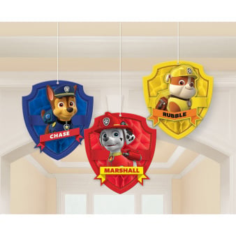 Feestbazaar Honeycomb Paw Patrol Team (3st)