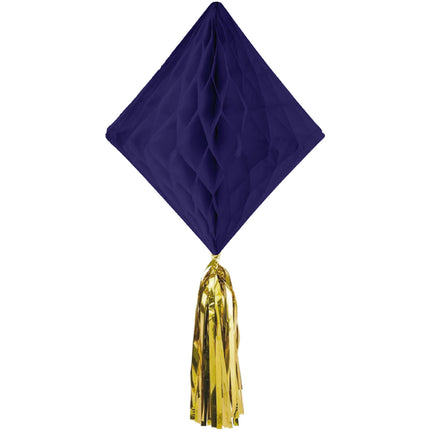 Feestbazaar Honeycomb Set Ramadan Goud/Blauw/Wit (3st)