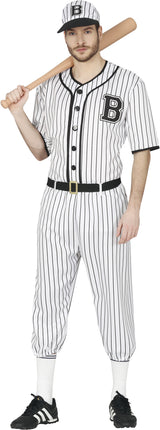 Feestbazaar Honkbal Speler Kostuum White Mays