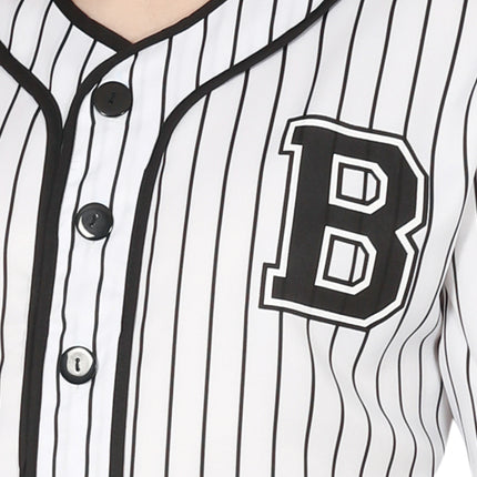 Feestbazaar Honkbal Speler Kostuum White Mays