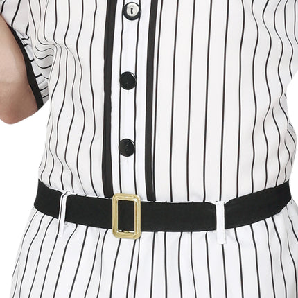 Feestbazaar Honkbal Speler Kostuum White Mays