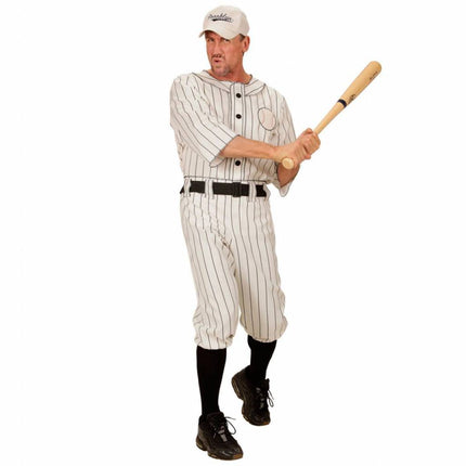 Feestbazaar Honkbal Speler Man Kostuum