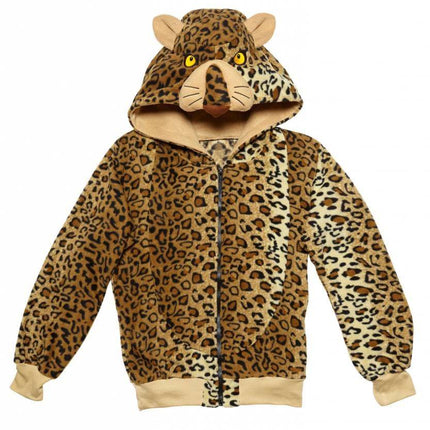 Feestbazaar Hoodie Luipaard