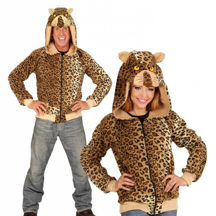 Feestbazaar Hoodie Luipaard