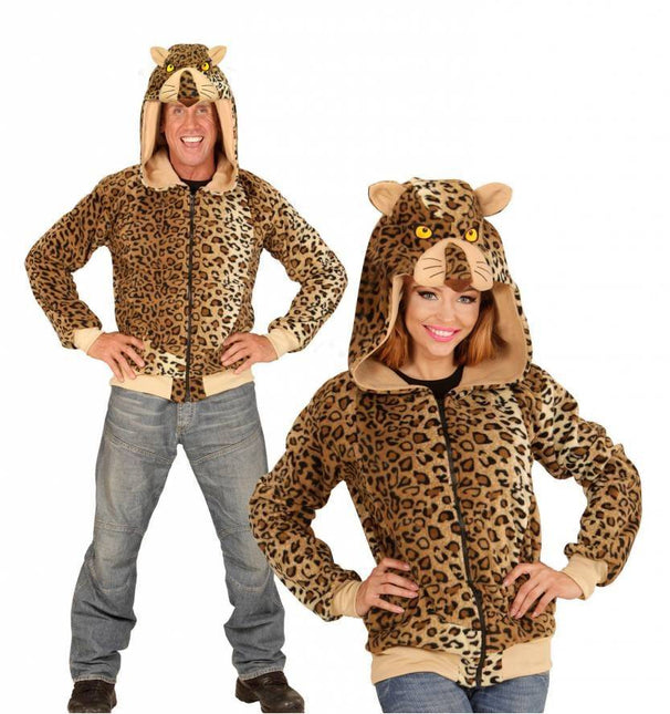 Feestbazaar Hoodie Luipaard