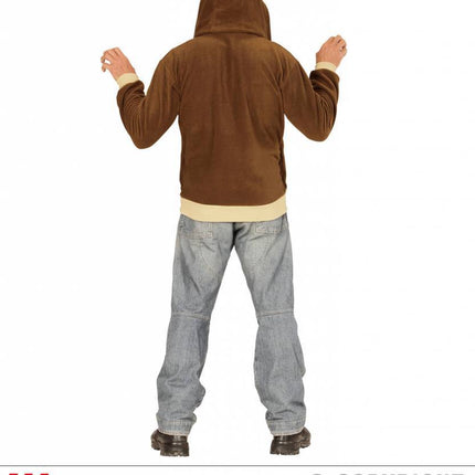 Feestbazaar Hoodie vest Beer