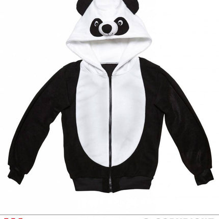 Feestbazaar Hoodie vest Panda