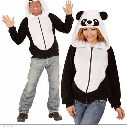Feestbazaar Hoodie vest Panda