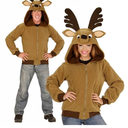 Feestbazaar Hoodie vest Rendier