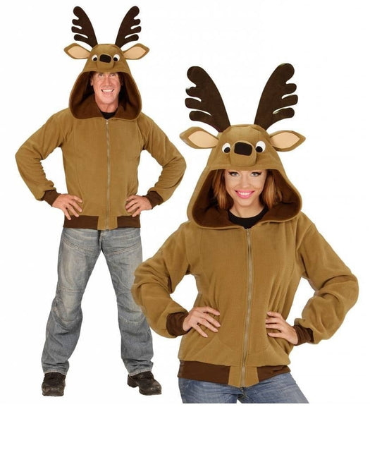 Feestbazaar Hoodie vest Rendier