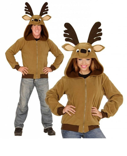 Feestbazaar Hoodie vest Rendier