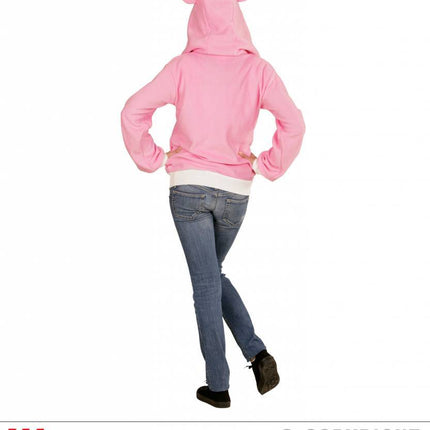 Feestbazaar Hoodie Vest Varken