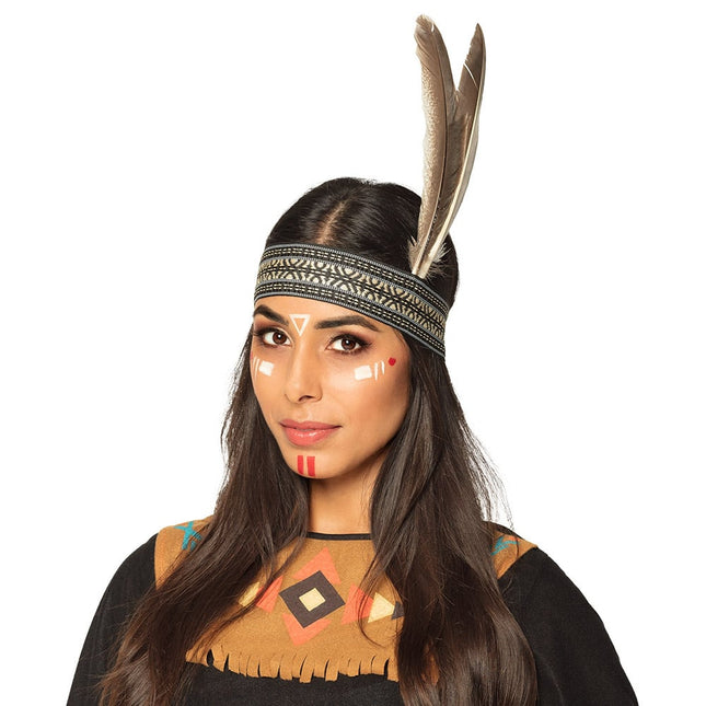 Feestbazaar Hoofdband Indian Wise Woman