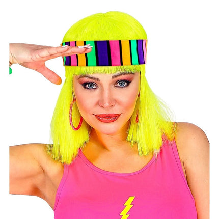 Feestbazaar Hoofdband Neon Kleuren