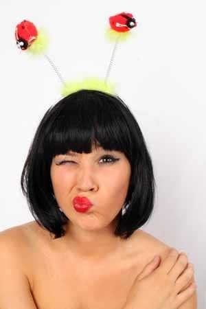 Feestbazaar Hoofddiadeem pluche lieveheersbeestje