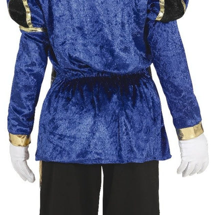 Feestbazaar Hoofdpietje Kostuum Kind Blauw/Zwart