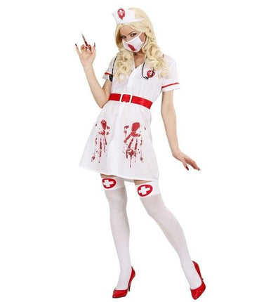 Feestbazaar Horror bloederige verpleegster kostuum