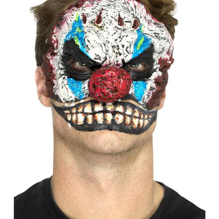 Feestbazaar Horror Clown Gezicht Latex Kit