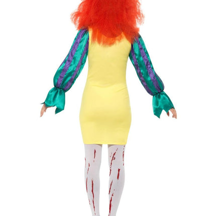 Feestbazaar Horror Clown Jurkje Dames Klassiek