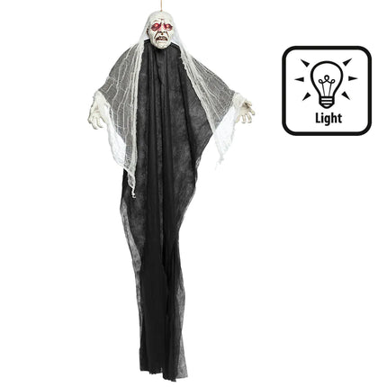 Feestbazaar Horror Decoratie Lichtspook (170 cm)