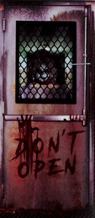 Feestbazaar Horror Doek Bloody Door 180 x 80cm