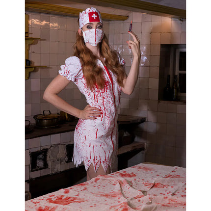 Feestbazaar Horror Halloween pakje verpleegster