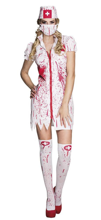 Feestbazaar Horror Halloween pakje verpleegster
