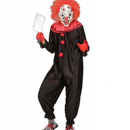 Feestbazaar Horror Killer clown Jumpsuit