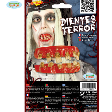 Feestbazaar Horror Tanden Gebit