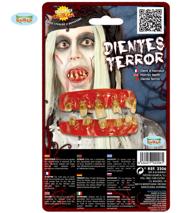 Feestbazaar Horror Tanden Gebit